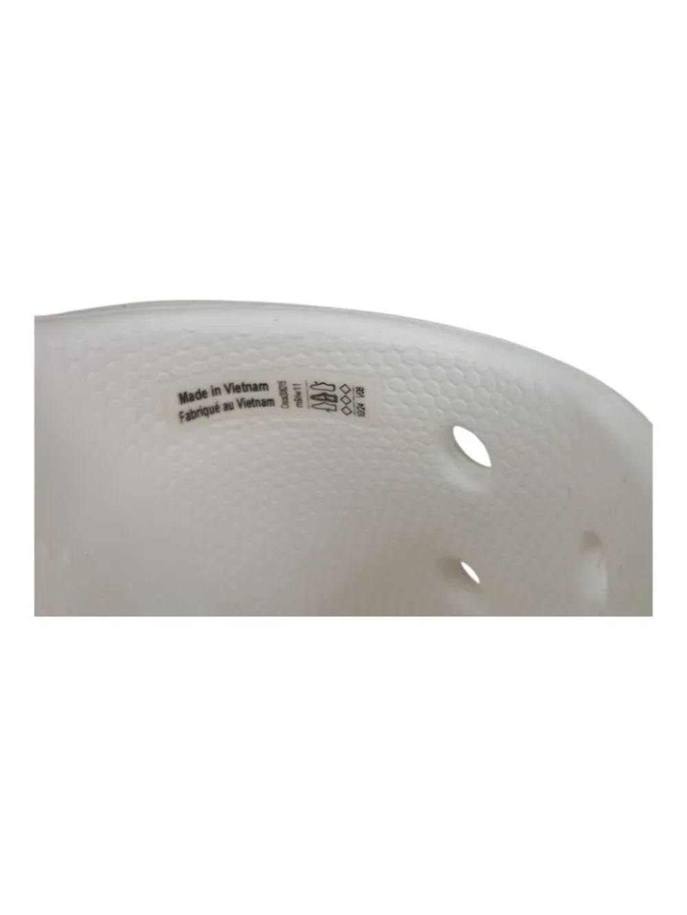 Crocs Baya II Slide Sandals White M9 W11 Lightweight Slip-Resistant Shower Shoes